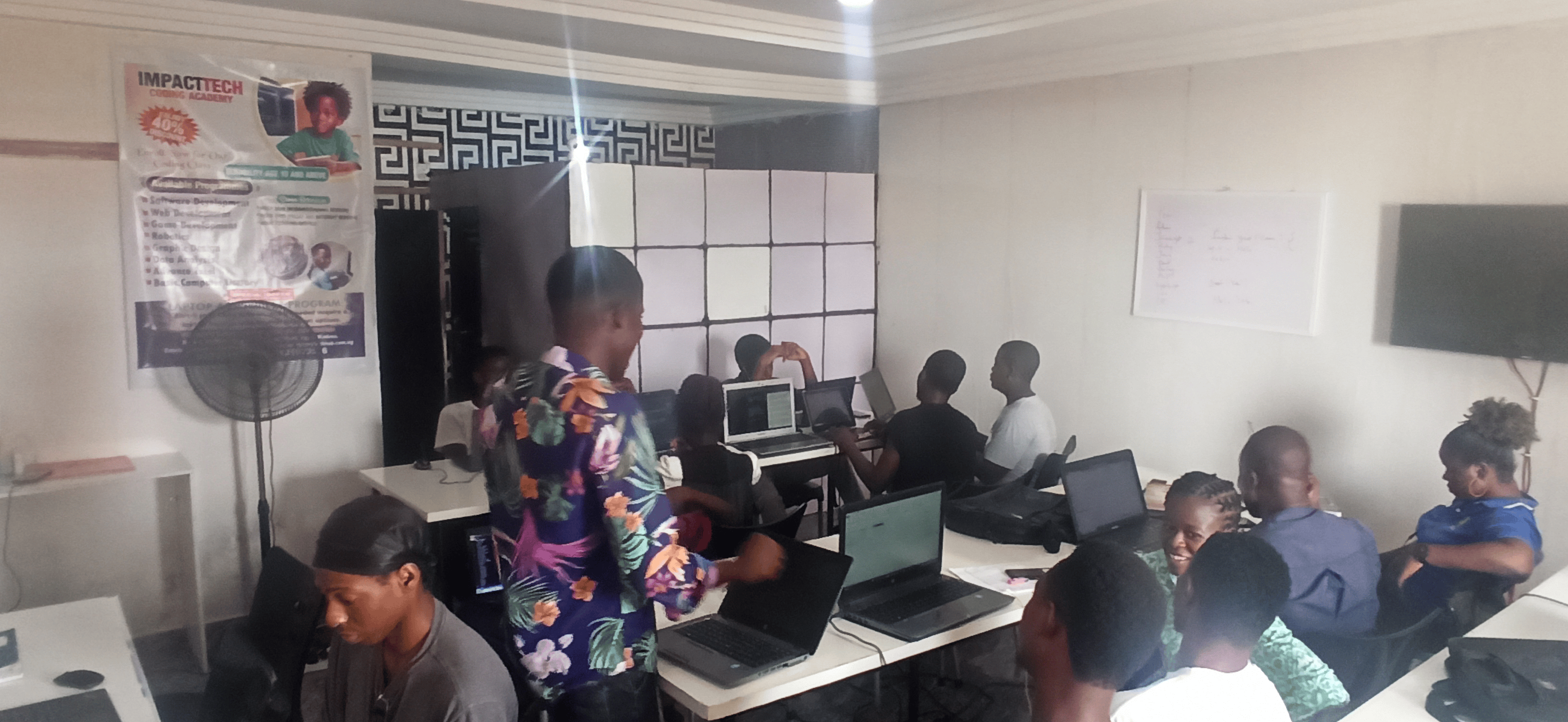 Summer tech bootcamp teamwork for young learners